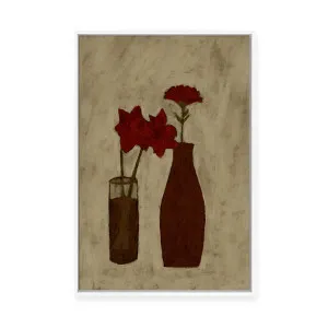 Blossom Blend | Framed Canvas by Shatha Al Dafai, a Painted Canvases for sale on Style Sourcebook