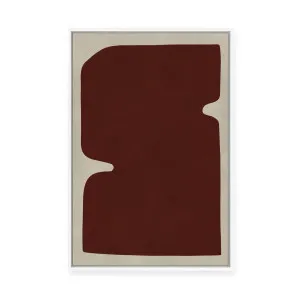 Modern Geometric in Rust II | Framed Canvas by Vitor Costa, a Painted Canvases for sale on Style Sourcebook