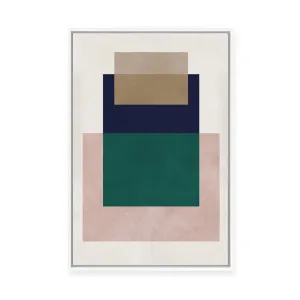 Overlapping Geometry 10 | Framed Canvas by Vitor Costa, a Painted Canvases for sale on Style Sourcebook