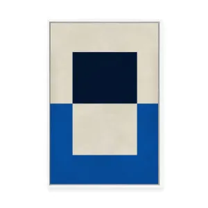 Overlapping Geometry 7 | Framed Canvas by Vitor Costa, a Painted Canvases for sale on Style Sourcebook