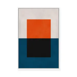 Overlapping Geometry 4 | Framed Canvas by Vitor Costa, a Painted Canvases for sale on Style Sourcebook