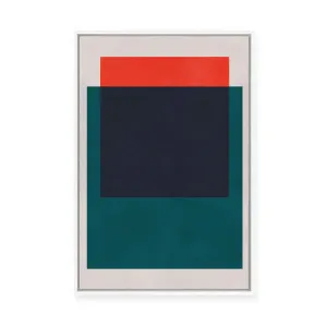 Overlapping Geometry 1 | Framed Canvas by Vitor Costa, a Painted Canvases for sale on Style Sourcebook