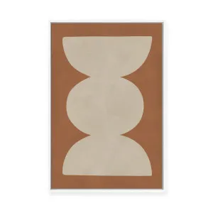 Modern Geometric in Tan I | Framed Canvas by Vitor Costa, a Painted Canvases for sale on Style Sourcebook