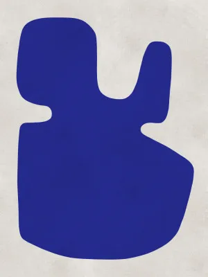 Modern Geometric in Cobalt I by Vitor Costa, a Prints for sale on Style Sourcebook