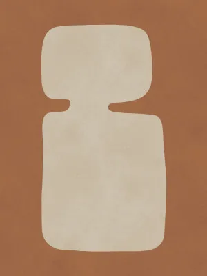 Modern Geometric in Tan III by Vitor Costa, a Prints for sale on Style Sourcebook