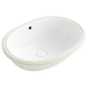 Turner Hastings Narva 57 x 39 Undercounter Pill Basin Gloss White NA571UPB-GW by Turner Hastings, a Basins for sale on Style Sourcebook