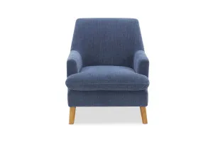 Linda Accent Chair, Aurora Blue, by Lounge Lovers by Lounge Lovers, a Chairs for sale on Style Sourcebook