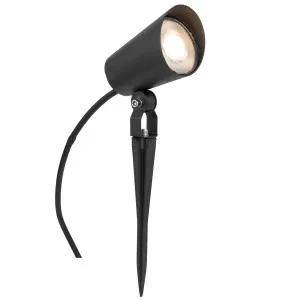 Telbix Krilux Weatherproof Outdoor 12W LED Garden Spike Light Black by Telbix, a Outdoor Lighting for sale on Style Sourcebook