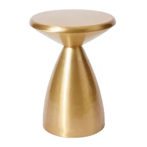 Lencho Iron Round  Side Table by Elme Living, a Side Table for sale on Style Sourcebook