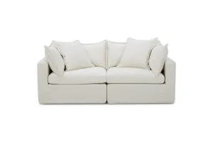Haven 3 Seat Sofa, Ivory, by Lounge Lovers by Lounge Lovers, a Sofas for sale on Style Sourcebook