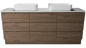 Ashton Vanity 1800mm Double WG Basins SilkSurface AC Top Floor standing by Timberline, a Vanities for sale on Style Sourcebook