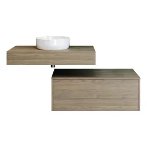 Milan Cabinet   Floating Top 900mm Centre Bowl 140mm Laminate Top Wall hung by Timberline, a Vanities for sale on Style Sourcebook