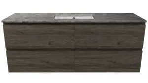 Oxbow Vanity 1500mm Centre WG Basin SilkSurface UC Top Wall hung by Timberline, a Vanities for sale on Style Sourcebook