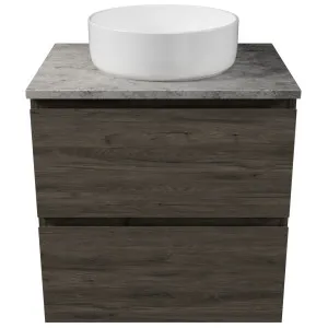 Oxbow Vanity 600mm Centre WG Basin SilkSurface AC Top Wall hung by Timberline, a Vanities for sale on Style Sourcebook