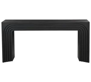 Tate Console Table Mango Wood - Black by James Lane, a Console Table for sale on Style Sourcebook