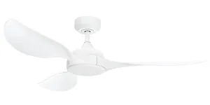 Vencha Ranger RWS 56" DC Smart Ceiling Fan with Tricontrol White by Vencha, a Ceiling Fans for sale on Style Sourcebook