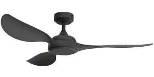 Vencha Ranger RWS 56" DC Smart Ceiling Fan with Tricontrol Black by Vencha, a Ceiling Fans for sale on Style Sourcebook