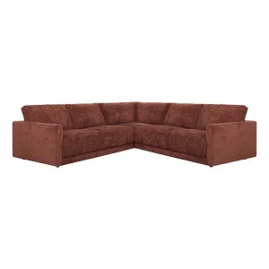 Hendrix Modular Sofa in Lila Rust by OZ Design, a Sofas for sale on Style Sourcebook