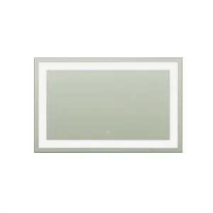 Adeline Wall Mounted Touch Screen Mirror with LED Lights in Black by Luxo Furniture, a Dressing Tables for sale on Style Sourcebook