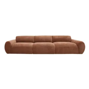 Malmo Muse Rust Sofa - 3 Seater by James Lane, a Sofas for sale on Style Sourcebook