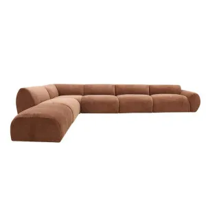 Malmo Muse Rust Sofa - 6 Seater LAF Terminal by James Lane, a Sofas for sale on Style Sourcebook