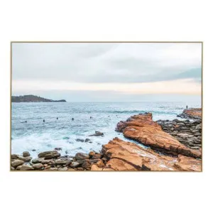 Avoca Beach Box Framed Canvas in 107 x 72cm by OZ Design, a Painted Canvases for sale on Style Sourcebook