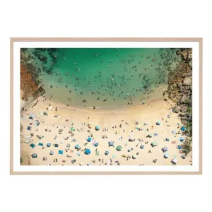 Manly Beach Framed Print in 62 x 45cm by OZ Design, a Prints for sale on Style Sourcebook