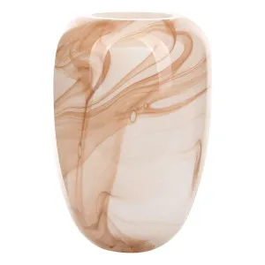 Carrie Vase Large 22x30cm in Mocha by OZ Design, a Vases & Jars for sale on Style Sourcebook