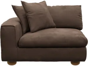 Tully Muse Chocolate Left Arm Facing Chair Module by James Lane, a Sofas for sale on Style Sourcebook