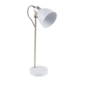 Domus Leah Metal Desk Lamp Small Edison Screw (E14) White by Domus, a Lamps for sale on Style Sourcebook