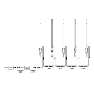 Havit Drique Tunable CCT LED Outdoor Bollard Spike Light 5 Piece Kit Black by Havit, a Outdoor Lighting for sale on Style Sourcebook