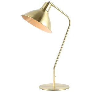 CLA Collo Adjustable Desk Lamp with Sleek Brass Highlights Antique Brass by Compact Lamps Australia, a Lamps for sale on Style Sourcebook
