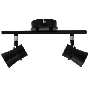 Oriel Lighting Yarra 2 Light Spotlight Black by Oriel Lighting, a Lighting for sale on Style Sourcebook