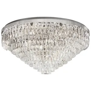 Eglo Valparaiso 25 Light Crystal CTC Chrome by Eglo, a Lighting for sale on Style Sourcebook