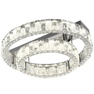 Telbix Rias 2 Ring CTC Light Chrome by Telbix, a Lighting for sale on Style Sourcebook