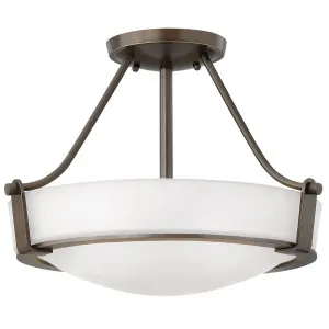 Hinkley Hathaway Medium Semi-Flush Mount Olde Bronze by Hinkley, a Lighting for sale on Style Sourcebook