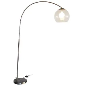 Oriel Lighting Over Arc Lamp Antique Brass by Oriel Lighting, a Lamps for sale on Style Sourcebook