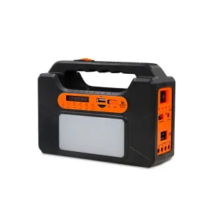 Solar Lighting Direct Portable Lighting System with Radio, Bluetooth & USB Charging Black by Solar Lighting Direct, a Lighting for sale on Style Sourcebook