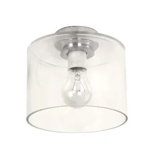 CLA Oblong DIY Batten Fitting (B22) Chrome & Clear by Compact Lamps Australia, a Lighting for sale on Style Sourcebook