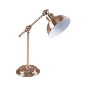 Domus Tinley Adjustable Metal Desk Lamp (E14) Copper by Domus, a Lamps for sale on Style Sourcebook