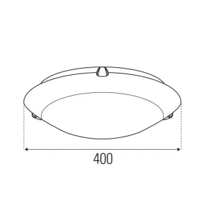 Astro 2 light Alabaster Oyster Satin Nickel by Mercator, a Lighting for sale on Style Sourcebook