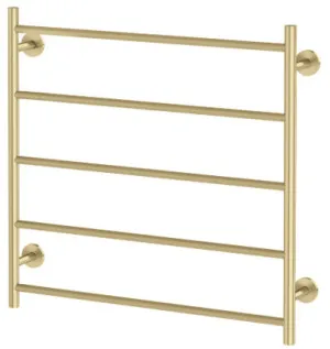 Radii Heated Towel Ladder 750mm X 740mm Brushed In Gold By Phoenix by PHOENIX, a Bathroom Accessories for sale on Style Sourcebook