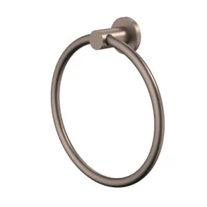 Liano II Towel Ring | Made From Brass In Brushed Bronze By Caroma by Caroma, a Bathroom Accessories for sale on Style Sourcebook