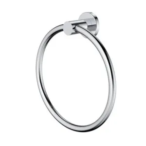 Liano II Towel Ring | Made From Brass In Chrome Finish By Caroma by Caroma, a Bathroom Accessories for sale on Style Sourcebook