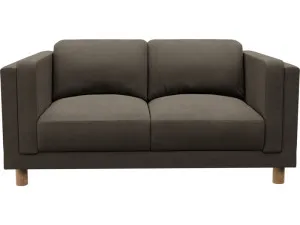 Hayes Muse Mink Sofa - 2 Seater by James Lane, a Sofas for sale on Style Sourcebook