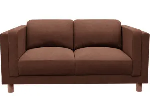 Hayes Muse Rust Sofa - 2 Seater by James Lane, a Sofas for sale on Style Sourcebook