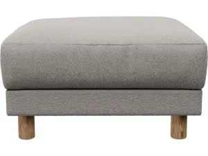 Hayes Boucle Pumice Ottoman by James Lane, a Ottomans for sale on Style Sourcebook