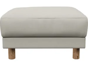 Hayes View Cream Ottoman by James Lane, a Ottomans for sale on Style Sourcebook
