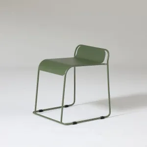 Parco Outdoor Stool Olive by Seek & Ramble, a Outdoor Chairs for sale on Style Sourcebook