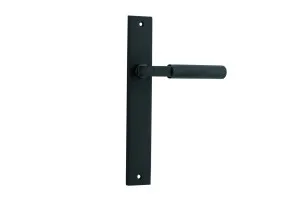 Brunswick Lever - Rectangular - Matt Black by Iver, a Door Hardware for sale on Style Sourcebook